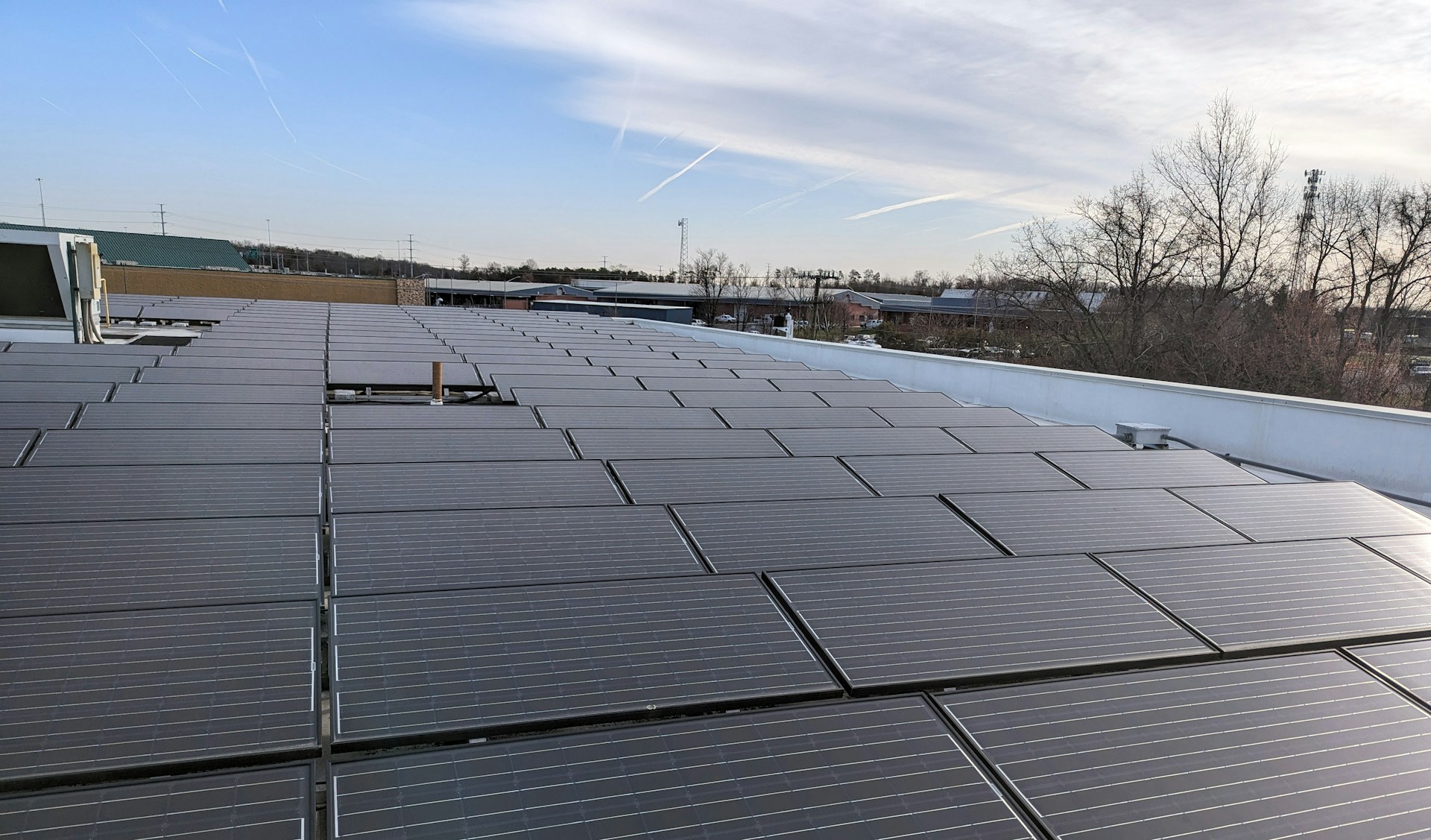 Zonnepanelen op een woning